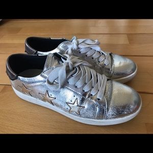 SILVER SHOES